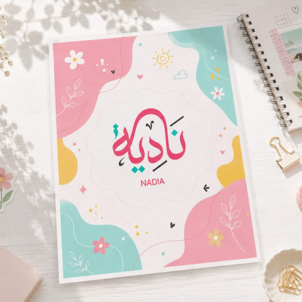 ورقة حماية كتاب التلوين