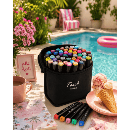 الوان 48 لون marker touch