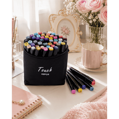 الوان 48 لون marker touch