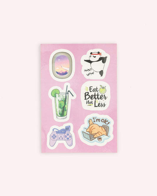 بينك استيكر5